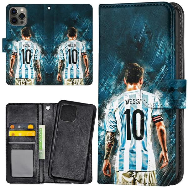 iPhone 14 Pro Max - Lommebok Deksel Messi