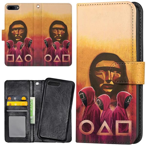 iPhone 7/8 Plus - Mobilcover/Etui Cover Squid Game
