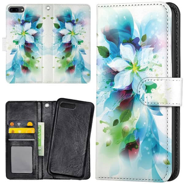 OnePlus 5 - Lommebok Deksel Blomst