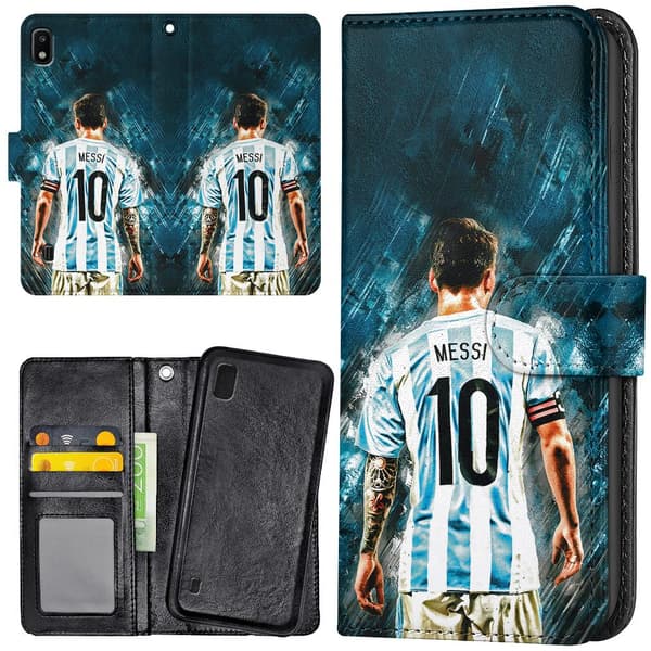 Samsung Galaxy A10 - Lommebok Deksel Messi