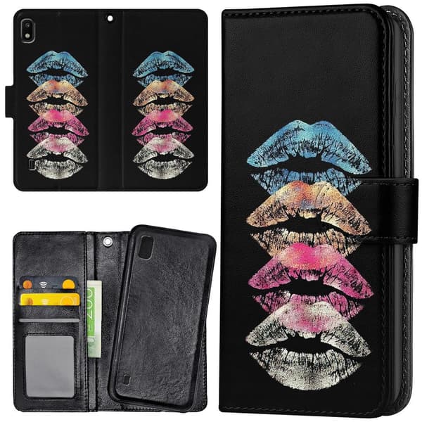 Samsung Galaxy A10 - Lommebok Deksel Lepper