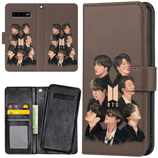 Samsung Galaxy S10 - Lommebok Deksel BTS