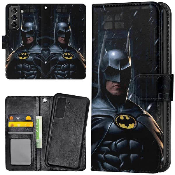 Samsung Galaxy S22 Plus - Lompakkokotelo/Kuoret Batman