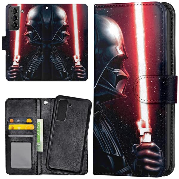Samsung Galaxy S22 - Plånboksfodral/Skal Darth Vader