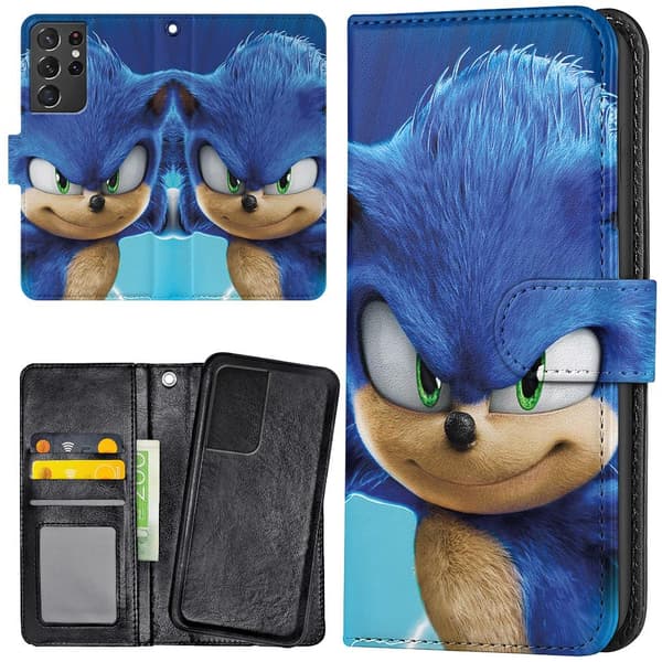 Samsung Galaxy S21 Ultra - Mobilcover/Etui Cover Sonic the Hedgehog