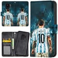 Miniatyrbilde 1 av 2: Samsung Galaxy S9 - Lommebok Deksel Messi