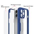 Miniatyrbilde 3 av 5: Telefonveske med skjermbeskytter Blå  iPhone12 Promax