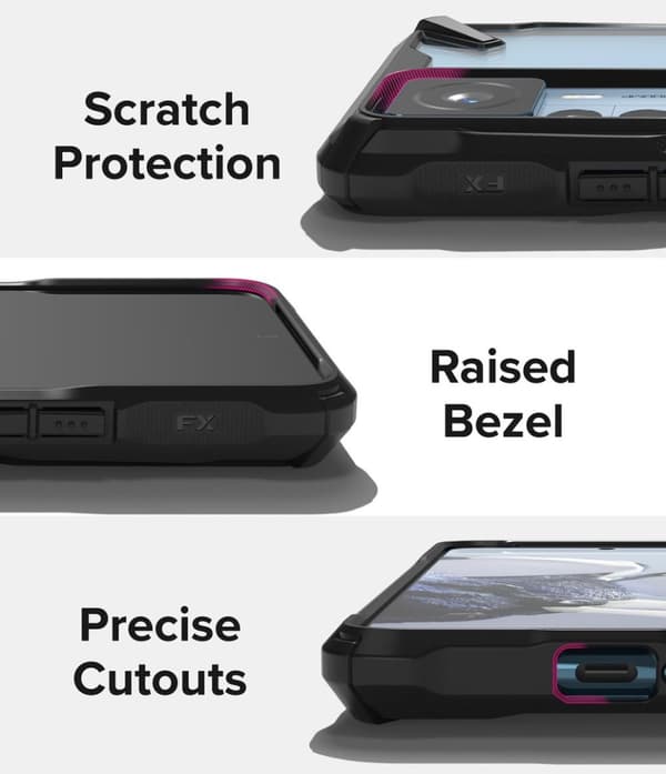 Ringke Xiaomi 12T/12T Pro Skal Fusion X Svart