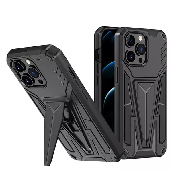 Iphone 13- Magnetisk stativ Armor fodral - Fullständigt skydd