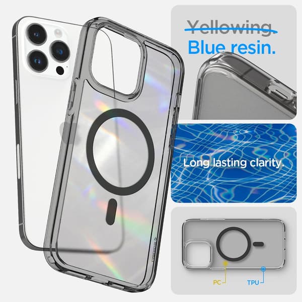 Spigen iPhone 14 Pro Cover Ultra Hybrid MagFit Frost Black