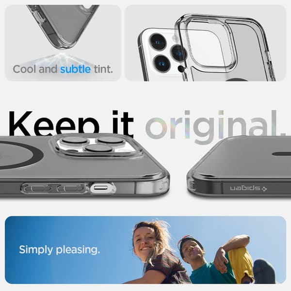Spigen iPhone 14 Pro Max Cover Ultra Hybrid MagFit Frost Black