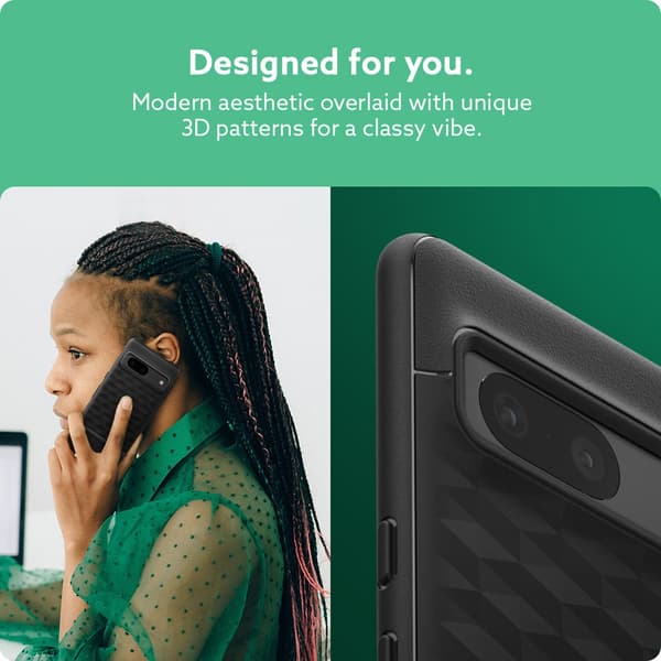 Caseology Google Pixel 7 Kuori Parallax Matte Black