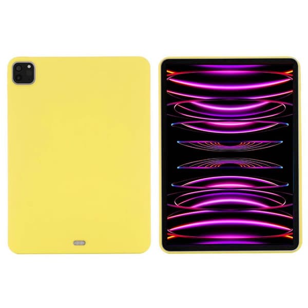 Liquid silikondeksel Apple iPad Pro 12.9 (2022) - Gul