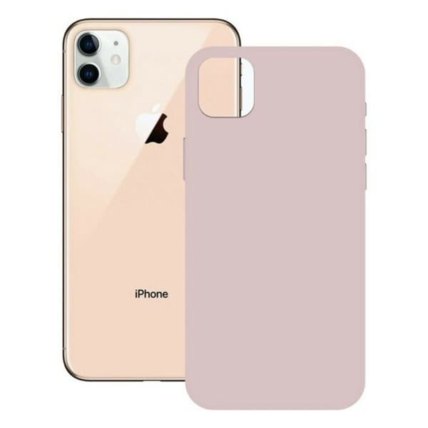 Mobilfodral iPhone 12 KSIX Soft Silicone iPhone 12 Mini - Rosa