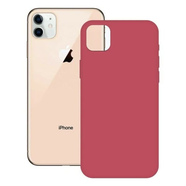 Mobilfodral iPhone 12 KSIX Soft Silicone iPhone 12 Mini - Rosa