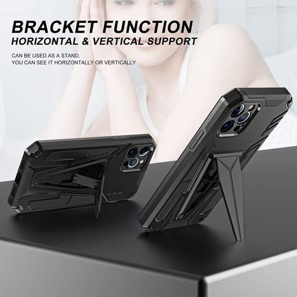 Iphone 12 -Magnetiske Armor skaller - Fuld beskyttelse