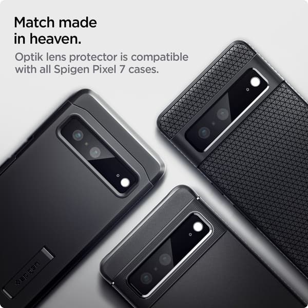 Spigen Google Pixel 7 Kamerabeskytter Glas.tR EZ Fit Optik 2-pak