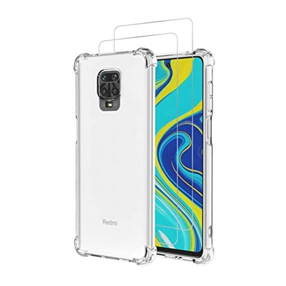 Xiaomi Redmi Note 9 Pro 4G Shockproof Mobilskal – Transparent