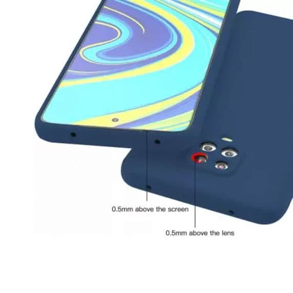 Xiaomi Redmi Note 9 Pro 4G Silikonskal – Blå