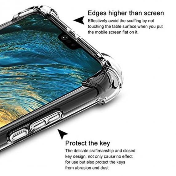 Huawei Nova 3 Shockproof Mobilskal – Transparent