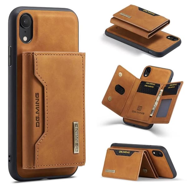 DG-Ming M2 kuori Apple iPhone XR - Ruskea