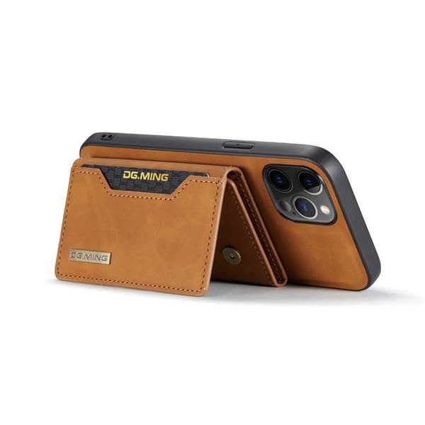 DG-Ming M2 kuori Apple iPhone 12 - Ruskea