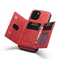 Miniatyrbillede 1 af 7: DG-Ming M2 cover Apple iPhone 13 Mini - Rød