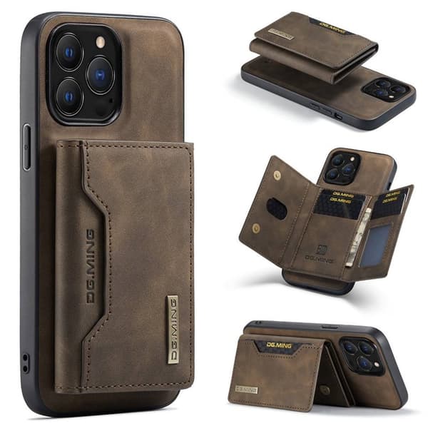 DG-Ming M2 deksel Apple iPhone 13 Pro Max - Coffee
