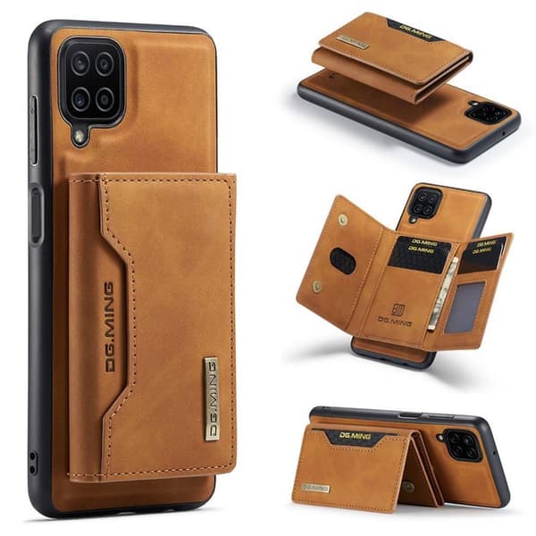 DG-Ming M2 kuori Samsung Galaxy A12 - Ruskea