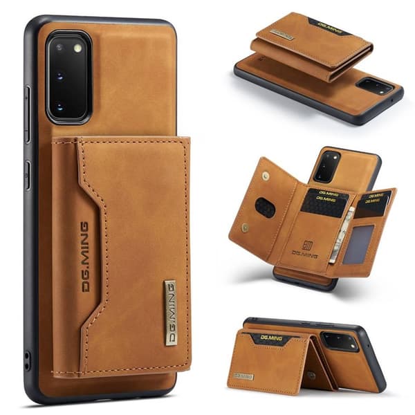 DG-Ming M2 cover Samsung Galaxy S20 - Brun