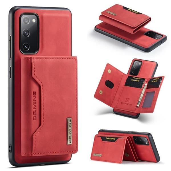 DG-Ming M2 kuori Samsung Galaxy S20 FE - Punainen