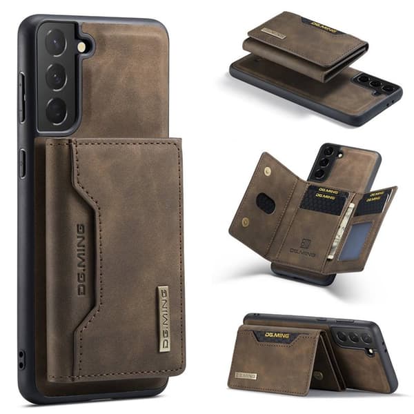 DG-Ming M2 kuori Samsung Galaxy S21 - Coffee