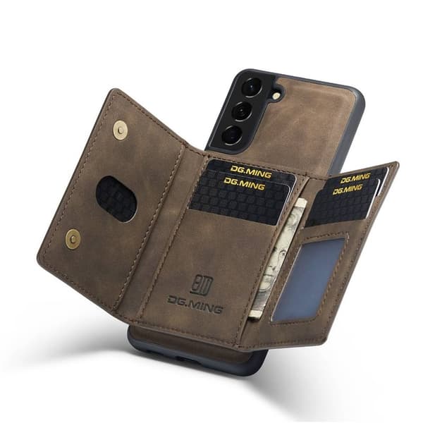 DG-Ming M2 kuori Samsung Galaxy S21 - Coffee