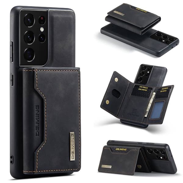 DG-Ming M2 kuori Samsung Galaxy S21 Ultra - Musta