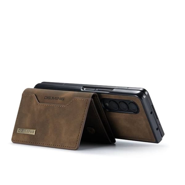 DG-Ming M2 kuori Samsung Galaxy Z Fold 3 - Coffee