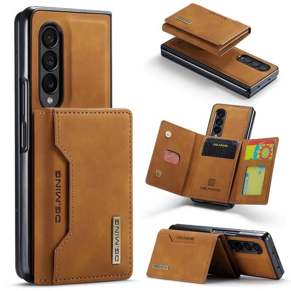 DG-Ming M2 kuori Samsung Galaxy Z Fold 3 - Ruskea