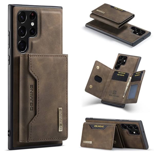 DG-Ming M2 cover Samsung Galaxy S23 Ultra - Coffee