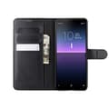 Miniatyrbild 3 av 4: Sony Xperia 10 III Plånboksfodral med Stativ – Svart