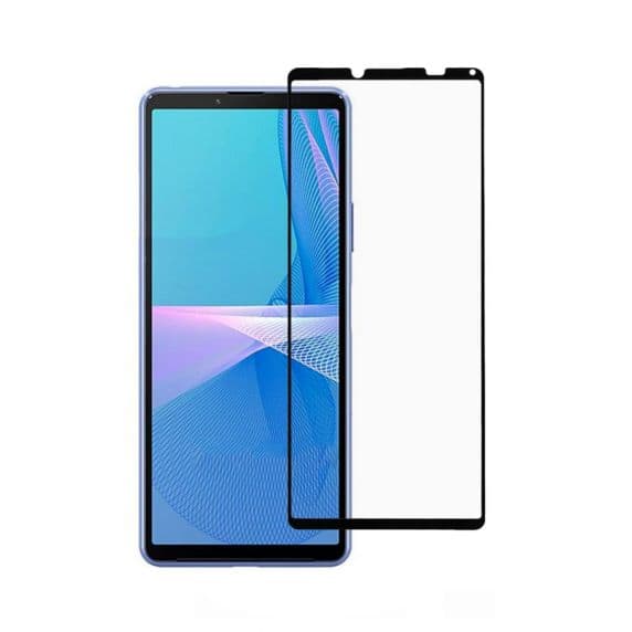 Sony Xperia 10 III Skärmskydd i Härdat Glas – Svart