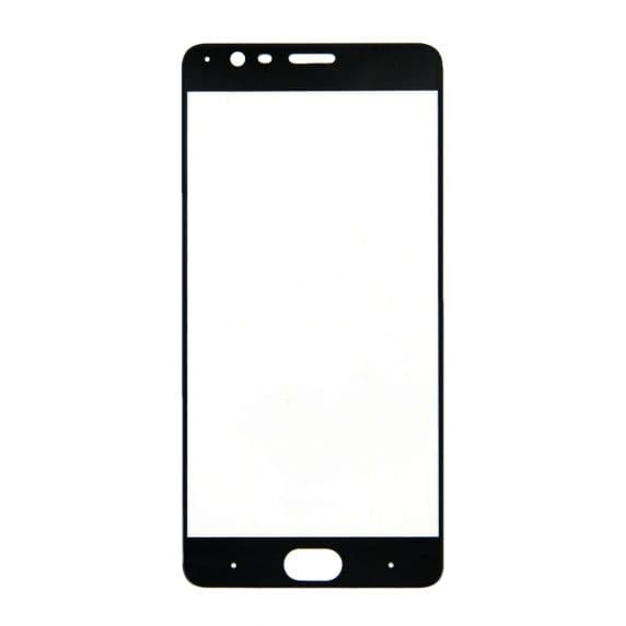 OnePlus 3/3T Skärmskydd – Heltäckande Härdat Glas – Svart
