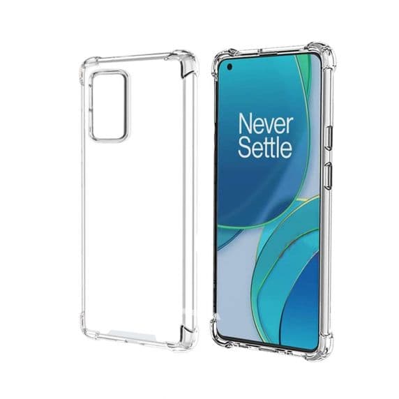 OnePlus 9 Shockproof Mobilskal – Transparent