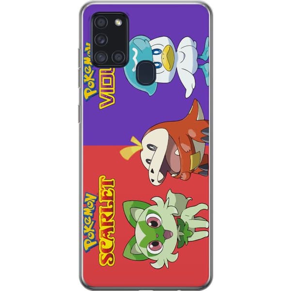 Samsung Galaxy A21s Gennemsigtig cover Pokémon: Scarlet And Violet