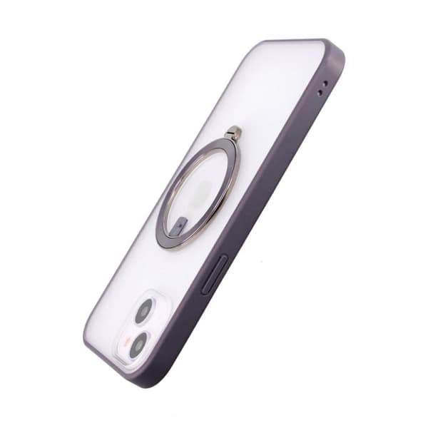 iPhone 14 Skal med MagSafe Stativ Rvelon - Lila