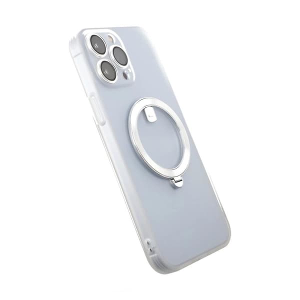 iPhone 14 Pro Skal med MagSafe Stativ Rvelon - Vit