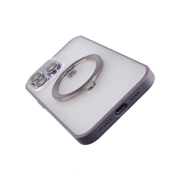 iPhone 14 Pro Max Skal med MagSafe Stativ Rvelon - Lila