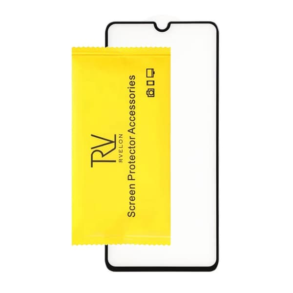 Skärmskydd Samsung Galaxy A23 5G - 3D Härdat Glas - Svart (miljö)