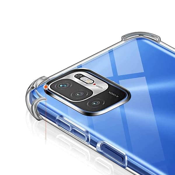 Xiaomi Redmi 10 5G Skal - Stöttåligt Transparent