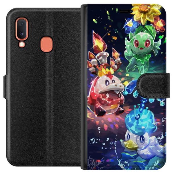Samsung Galaxy A20e Plånboksfodral Pokémon
