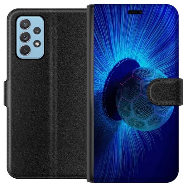 Samsung Galaxy A52 5G Plånboksfodral Fotboll