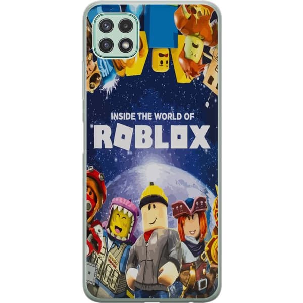 Samsung Galaxy A22 5G Gennemsigtig cover Roblox